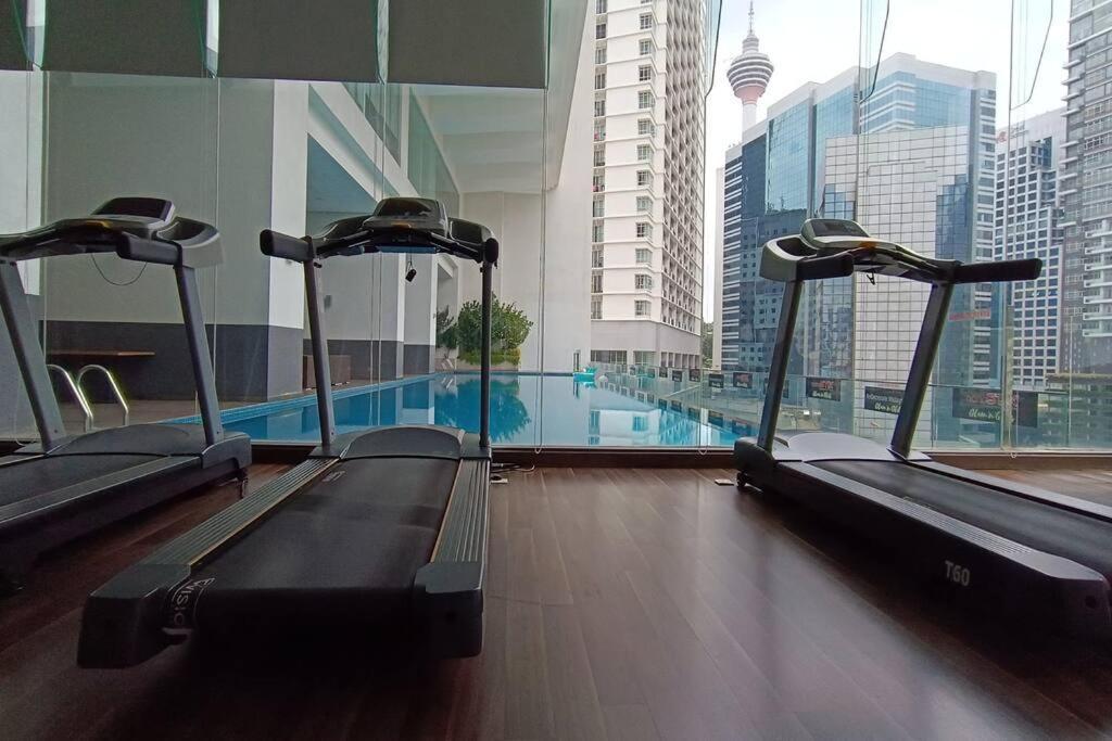 A05 Bukit Ceylon Kl Tower View Balcony Apartment กัวลาลัมเปอร์ ภายนอก รูปภาพ