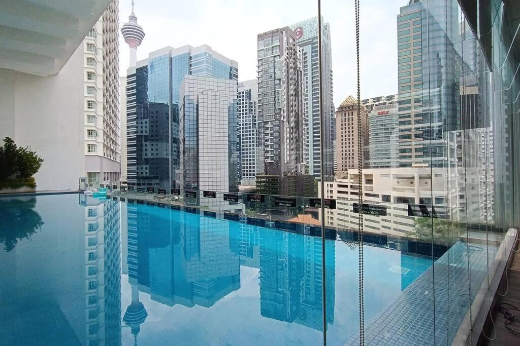 A05 Bukit Ceylon Kl Tower View Balcony Apartment กัวลาลัมเปอร์ ภายนอก รูปภาพ